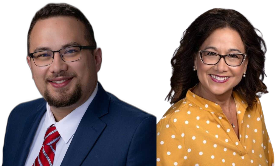 Garrett Gutermuth and his mom, Carol &mdash; the Gutermuth Homes team at Cressy and Everett Real Estate